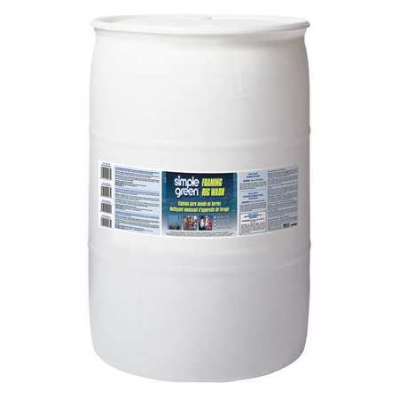 Simple Green 55 Gal. Rig Wash Drum, Clear, Concentrated 0100000103055
