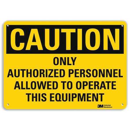 LYLE Safety Sign, English, 10in.H U4-1565-RA_14X10