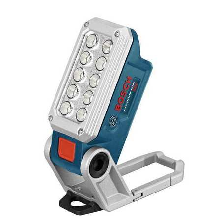 Bosch 12V Lithium-Ion LED Rechargeable Cordless Worklight Flashlight FL12