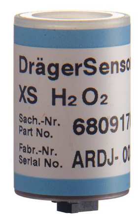 DRAEGER Gas Sensor, Hydrgn Peroxide, 0 to 30.0 ppm 6809170