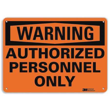 LYLE Admittance Sign, Recycled Aluminum, 10in H U6-1030-RA_14X10