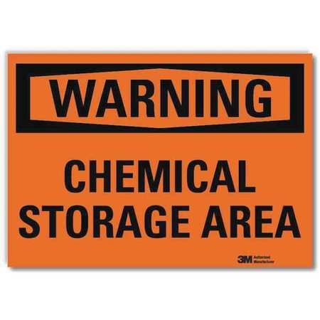 Lyle Warning Sign, 10 in H, 14 in W, Horizontal Rectangle, English, U6-1041-RD_14X10 U6-1041-RD_14X10