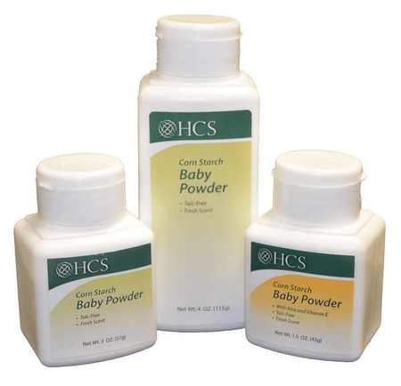 Hcs Baby Powder, Fresh, 4 oz., PK48 HCS0062-4