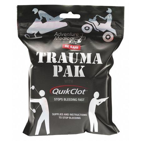 Adventure Medical Trauma Kit Professional, Trauma Pak with QuikClot(R), Plastic 2064-0292