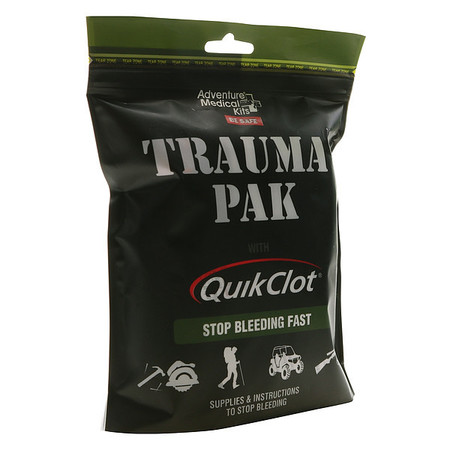 ADVENTURE MEDICAL Trauma Pak with QuikClot(R). 2064-0292