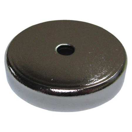 STORCH PRODUCTS Disc Magnet, Steel, 14 lb., 9/32 in. L D110-40