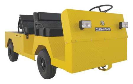 CUSHMAN Warehouse Vehicle, 17.2 HP, 75x41-1/2x3in 671549
