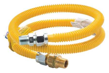 Frigidaire Gas Connector, 1/2in., MIP, Safety Valve 5304494820