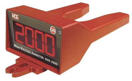 HDE High Voltage Ammeter, 25 to 500Hz, LED HVA-2000