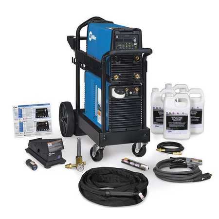 Miller Electric Tig Welder, Dynasty 280 DX Complete Package with CPS Series, 208 to 575V AC, 280 Max. Output Amps 951877