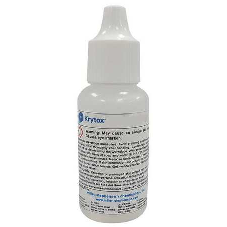 KRYTOX Aerospace Oil, 143 AB, Dropper Bottle, 0.5 Oz. 143 AB