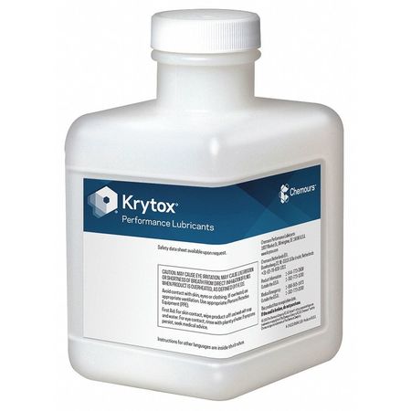 KRYTOX Lubricant Oil, GPL-107, Bottle, 1kg GPL-107