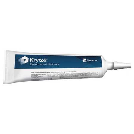 KRYTOX 8 oz Anti-Corrosion Grease Tube White GPL-222