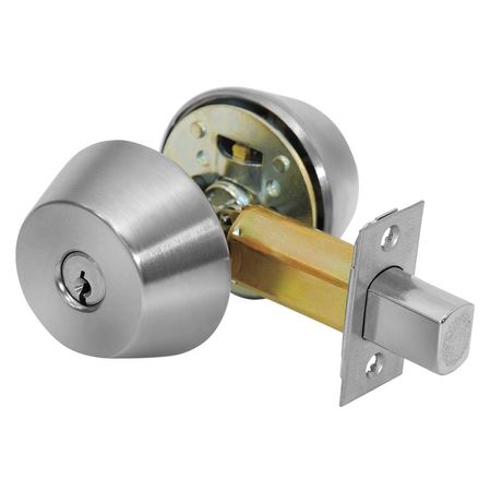 CORBIN RUSSWIN Deadbolt, Satin Chrome DL3212 626