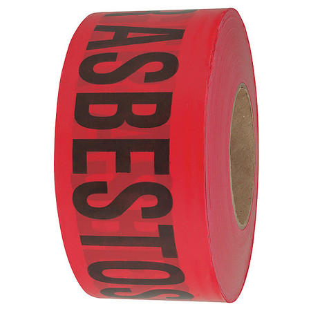 Zoro Select Barricade Marking Tape, Roll, 3In x 1000ft 16020