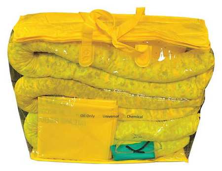 SPILFYTER Spill Kit, Chem/Hazmat, Yellow 2053BG