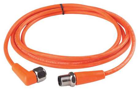 IFM Cordset, 5 Pin, Receptacle, Female EVT049