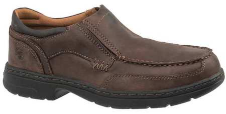 TIMBERLAND PRO Loafer Shoe, M, 10 1/2, Brown, PR TB191694214
