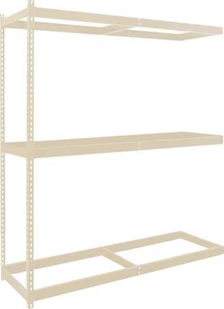 HALLOWELL Boltless Shelving Add-on Unit, 96x48x84in DRCC964884-3A-PT