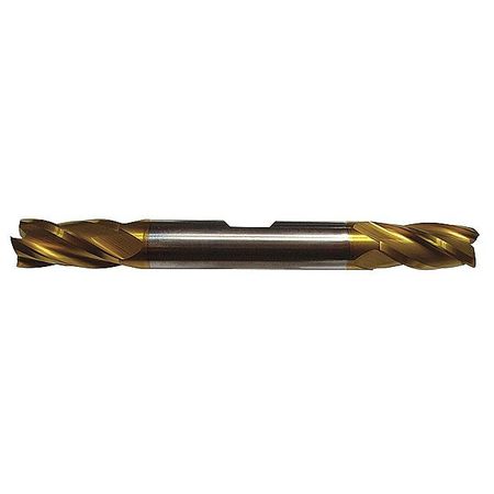 YG-1 TOOL CO Carbide End Mill, Sq, 3/8, 3/4 Cut L 13584TN