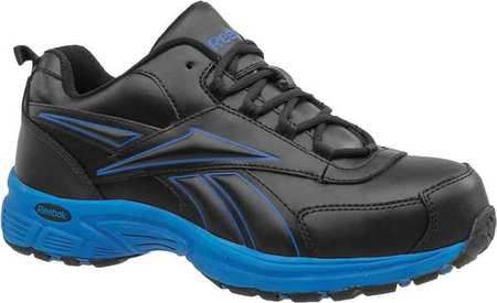 REEBOK Work Shoes, 14, W, Black, Steel, Mens, PR RB4830