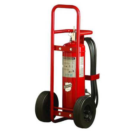 BUCKEYE FIRE EQUIPMENT Wheeled Fire Extinguisher, 10A:160B:C, Dry Chemical, 50 lb 30010
