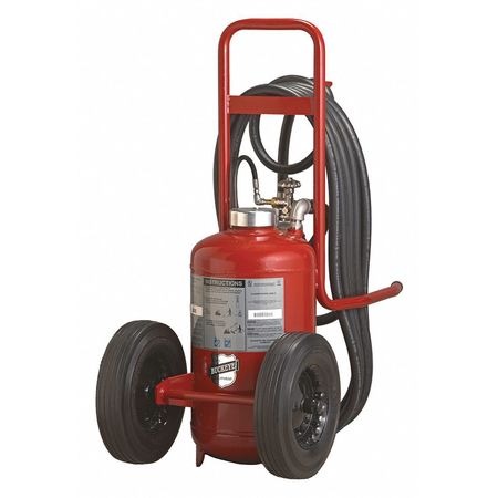 BUCKEYE FIRE EQUIPMENT Wheeled Fire Extinguisher, 320B:C, Purple K, 125 lb 31310