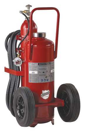 BUCKEYE FIRE EQUIPMENT Wheeled Fire Extinguisher, 30A:240B:C, Dry Chemical, 125 lb 31120