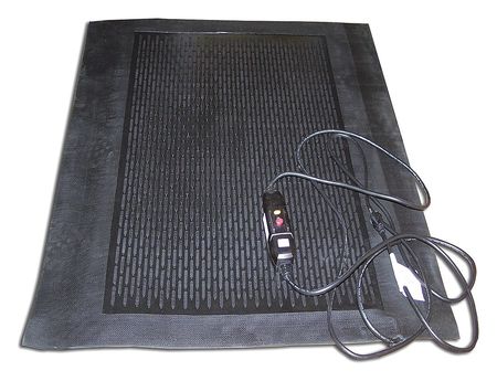 Cozy Portable Electric Heated Floor Mat, 240W, 120V AC, 1 Phase, 819 BtuH ICE-SNOW