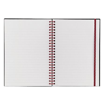 Black N Red 8-1/4 x 5-7/8" Twinwire Notebook JDKC67009