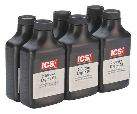 Ics 2-Cycle Engine Oil, Plastic Bottle, 2.6 Oz., PK6 571227