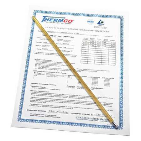 THERMCO CERT -24, -18, -12, -6, 0F, ASTM133C ACC133CFC