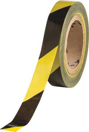 Zoro Select Barricade Tape, Diagonal Stripes, 500 ft L 91237