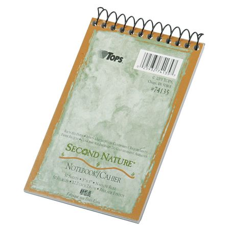 TOPS 3 x 5" Single Subject Wirebound Notebook TOP74135