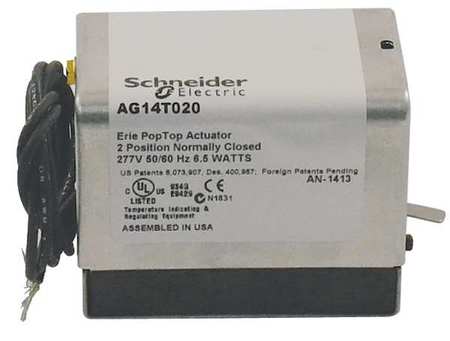 SCHNEIDER ELECTRIC Actuator, w/out Aux Switch, On/Off AG14T020