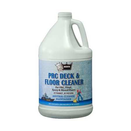 WERTH SANITARY SUPPLY Neutral pH Floor Cleaner, 1 gal, PK4 1100867