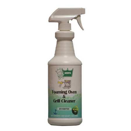 WERTH SANITARY SUPPLY Foaming Oven and Grill Cleaner, 1 qt, PK12 1100755