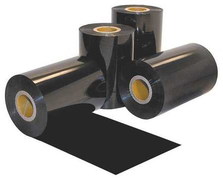 Zoro Select Label Printer Ribbon, 5-63/64" W, 1476 ft. L, Black 35YP30