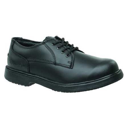 GENUINE GRIP Oxford Shoes, Black, Mens, 11.5, M, PR 7100-11.5M