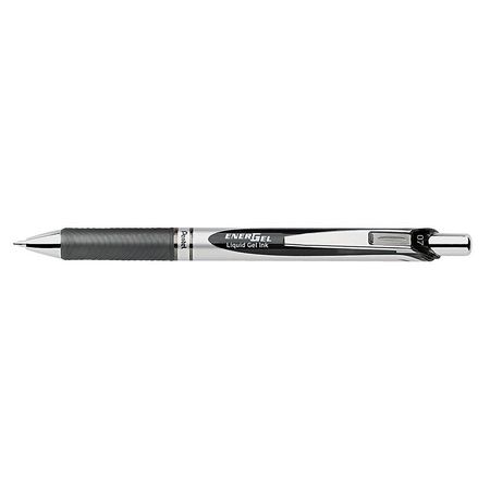Pentel Retractable Roller Ball Pen, Medium 0.7 mm, Black PENBL77A