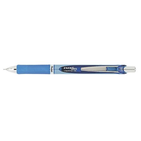 Pentel Retractable Roller Ball Pen, Extra Fine 0.7 mm, Blue PENBLN77C
