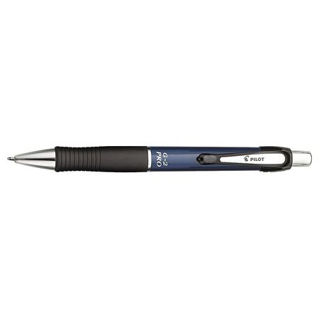 PILOT Retractable G2 Pro Gel Ink Roller Ball Pen, Fine 0.7 mm, Black PIL31096