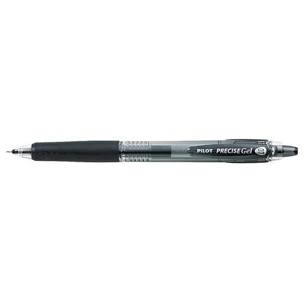 PILOT Roller Ball Gel Pen, Medium 0.7 mm, Black PK12 PIL15001