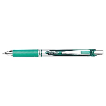 Pentel Roller Ball Pen, Medium 0.7 mm, Green PENBL77D