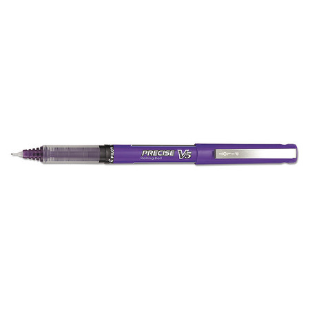 PILOT Roller Ball Pen, Extra Fine 0.5 mm, Purple PK12 PIL25106