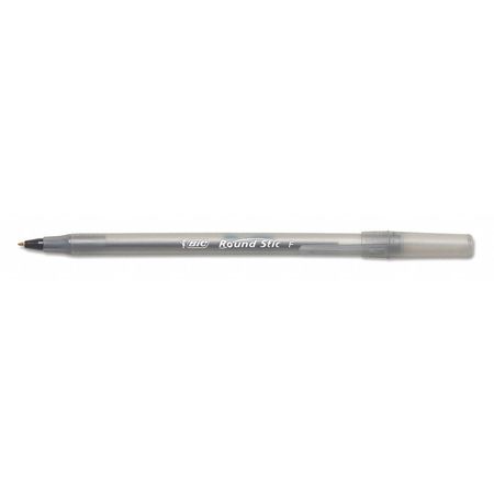 Bic Ballpoint Pen, Medium 1.0 mm, Black PK60 BICGSM609BK