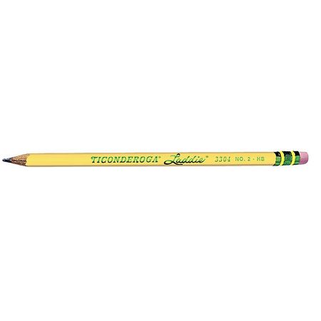 Dixon Ticonderoga Pencil, Wood, PK12 DIX13304