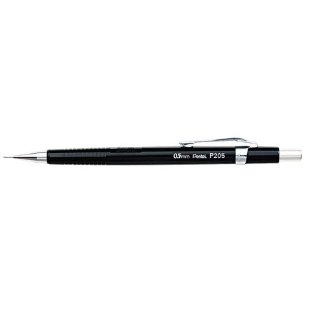 Pentel Mechanical Pencil, 0.5mm, Black PENP205A