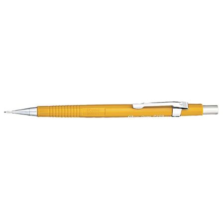 Pentel Mechanical Pencil, 0.9mm, Yellow PENP209G