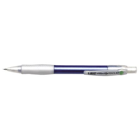 BIC Mechanical Pencil, 0.7mm, Blue, PK12 BICMV711BK